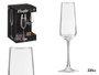 Vivalto Copa Cava 220 ml en verre transparent 7.5x24.5 cm (Set de 24)