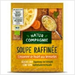 NATUR COMPANIER Sopa De Pollo Con Fideos 12Sbrsx80Gr Soupe de poulet aux nouilles biologique