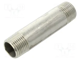 GEBO Connecteur robinet en acier inoxydable AISI 316L G 1/2'' extérieur 80mm