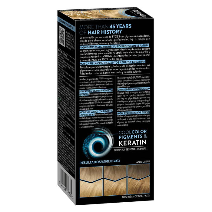 Syoss Coloration Permanente #8.11 Blond Clair 1 unité