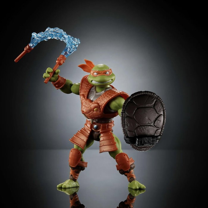 Mattel MOTU x TMNT: Turtles of Grayskull Michelangelo 14 cm Mattel MOTU x TMNT: Turtles of Grayskull Michelangelo 14 cm