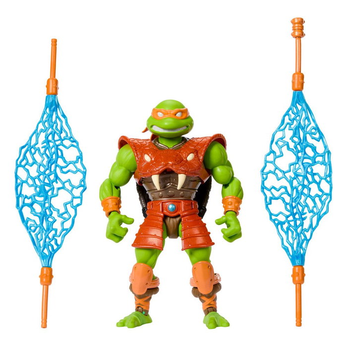 MOTU x TMNT: Turtles of Grayskull figurine Michelangelo 14 cm MOTU x TMNT: Turtles of Grayskull figurine Michelangelo 14 cm