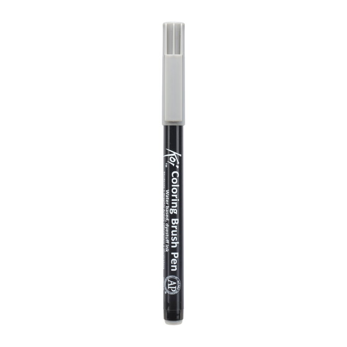 Sakura Sakura Koi Coloring Brush Pen Gris froid