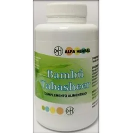 ALFA HERBAL Bambu Tabasheer 200 gélules - Complément alimentaire à base de bambou riche en silice pour os et articulations