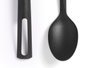 Kinvara Set de 4 ustensiles de cuisine noirs 29,5 x 32 x 8,5 cm en plastique PBT (Set de 12)