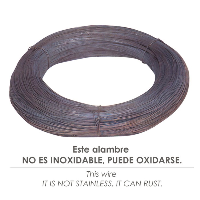 WOLFPACK LINEA PROFESIONAL Fil de fer recuit bobine 25Kg Nº8 - 1,3 mm