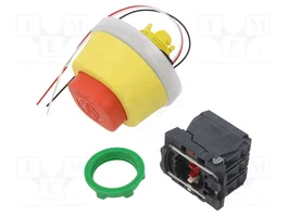 SCHNEIDER ELECTRIC Commutateur de sécurité Harmony XB5 22mm rouge LED NC x2 + NO