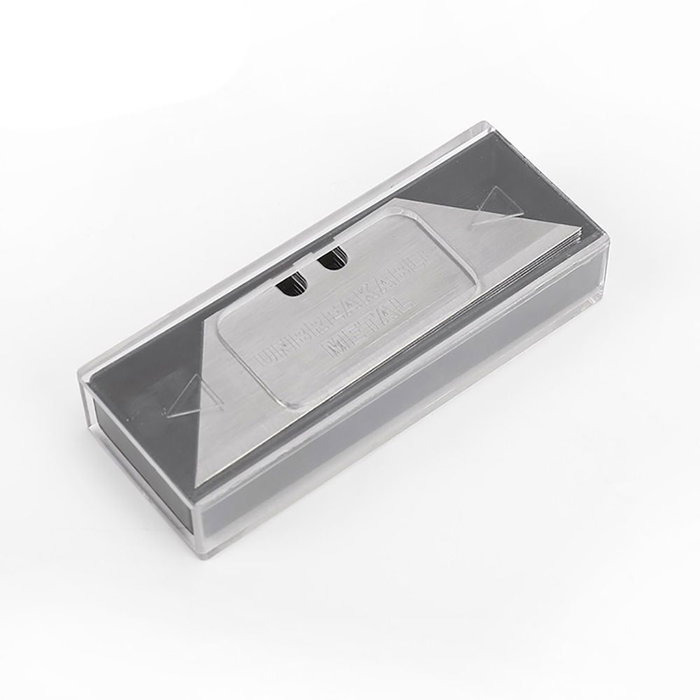 Workpro Lot de 10 lames de cutter trapézoïdales Workpro Lot de 10 lames de cutter trapézoïdales