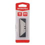 Workpro Lot de 10 lames de cutter trapézoïdales