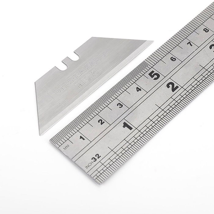 Workpro Lot de 10 lames de cutter trapézoïdales Workpro Lot de 10 lames de cutter trapézoïdales