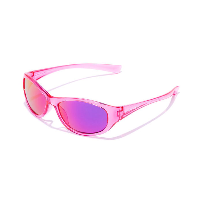 Hawkers RAVE KIDS Lunettes de Soleil Enfant Rose Monture Rose Verre Rose Filtre UV C3