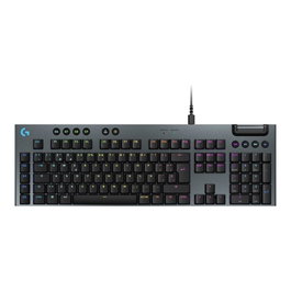 Logitech G G915 X Clavier Mécanique Gaming QWERTY espagnol Interrupteurs GL Tactile Rétroéclairage LIGHTSYNC RGB Noir USB-C