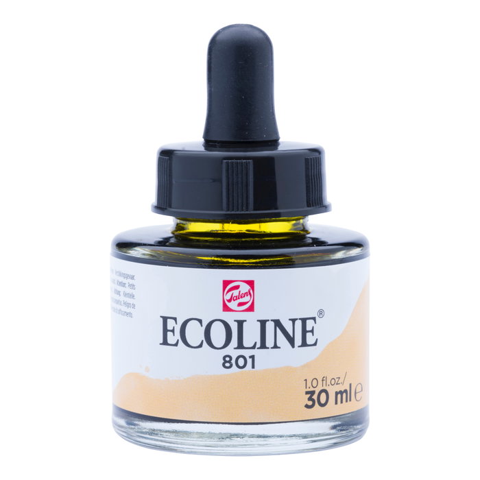Ecoline Aquarelle Liquide Or 801 30 ml Ecoline Aquarelle Liquide Or 801 30 ml