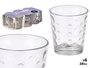 Vivalto Lot de 6 Verres Puntos 280 ml Transparent 27.5x9x16 cm (Set de 8)