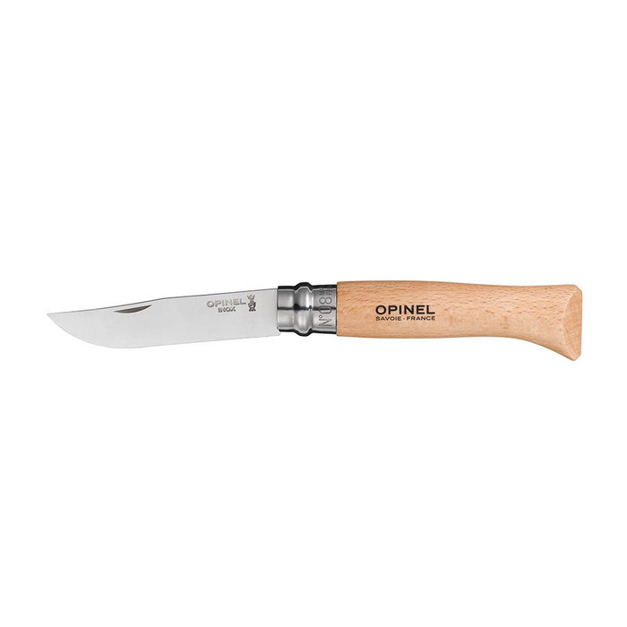 Couteau Opinel Nº8 8,5 cm Acier inoxydable Bois de hêtre Couteau Opinel Nº8 8,5 cm Acier inoxydable Bois de hêtre