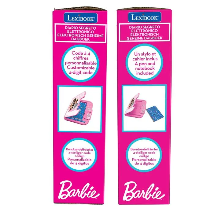 Lexibook Journal intime électronique Barbie avec coffre-fort