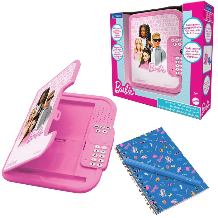 Lexibook Journal intime électronique Barbie avec coffre-fort Lexibook Journal intime électronique Barbie avec coffre-fort