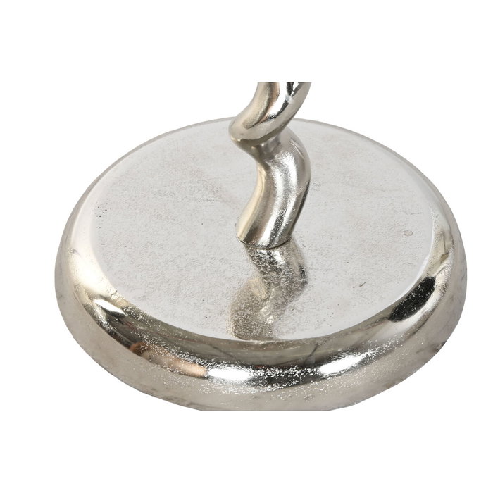 Table d'appoint Home ESPRIT Argenté 35 x 35 x 61 cm