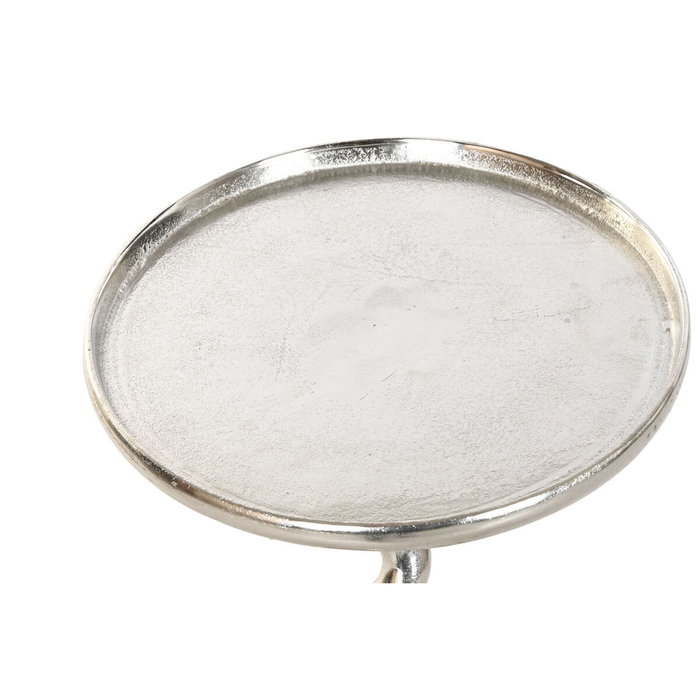 Table d'appoint Home ESPRIT Argenté 35 x 35 x 61 cm