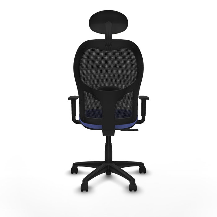Piqueras Y Crespo Chaise de bureau Alocén, Bleu clair/Noir, Mécanisme Synchrone, Accoudoirs 1D, Cabecero Fixe Piqueras Y Crespo Chaise de bureau Alocén, Bleu clair/Noir, Mécanisme Synchrone, Accoudoirs 1D, Cabecero Fixe