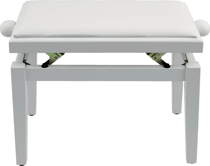 QUIKLOK Banquette Piano Deluxe PB100 Bois Blanc Mat Siège Réglable 100 kg
