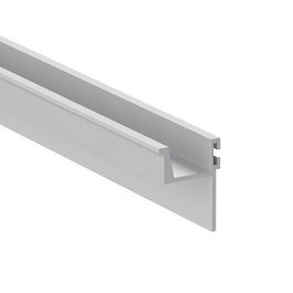 HERRAJES ALK Calas 30B 2,60m Profilé Tirailleur en Aluminium Argenté Mat