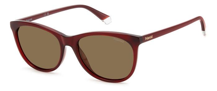 Polaroid PLD-4161-S-LHF Lunettes de soleil femme rouge et marron Polaroid PLD-4161-S-LHF Lunettes de soleil femme rouge et marron