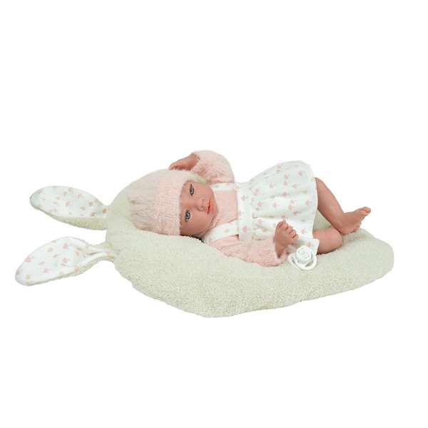 Muñecas Arias Poupée Elegance Aria Beige avec Coussin Muñecas Arias Poupée Elegance Aria Beige avec Coussin