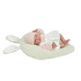 Muñecas Arias Poupée Elegance Aria Beige avec Coussin