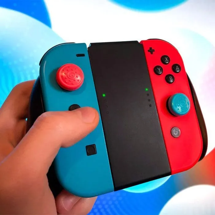 Steelseries KontrolFreek Pack de 8 Thumbgrips No-Slip pour JoyCon Switch et Lite Multicolore de 8