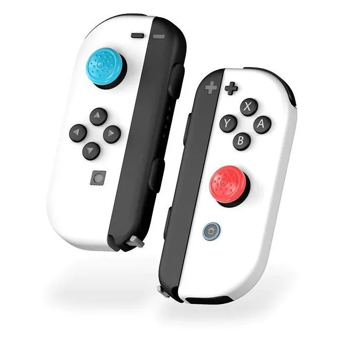 Steelseries KontrolFreek Pack de 8 Thumbgrips No-Slip pour JoyCon Switch et Lite Multicolore de 8