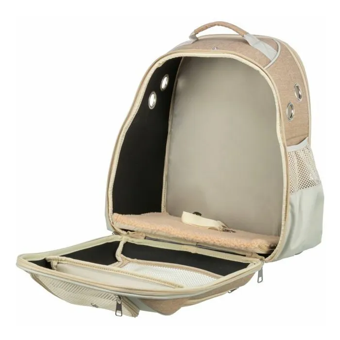 Trixie Sac a dos transport Willow beige brun