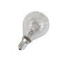Patron Ampoule à incandescence sphérique claire 40 W E14