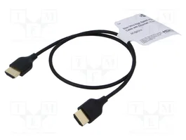 GOOBAY Câble HDMI 0,5m noir High Speed + Ethernet