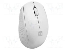 NATEC STORK Souris sans fil blanche