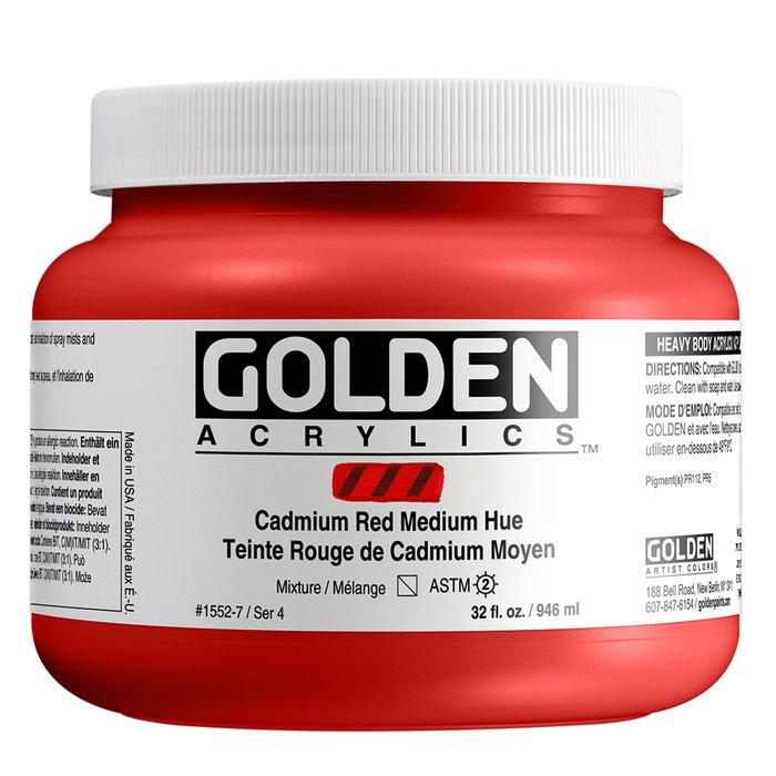Golden Heavy Body Rouge Cadmium Ton Moyen 946 ml Golden Heavy Body Rouge Cadmium Ton Moyen 946 ml