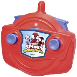Simba Voiture radiocommandée Spidey - 1/18 - 27 cm - Fonction Turbo - Recharge USB - 2,4 GHz - 3 ans et plus