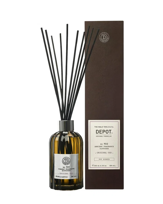 Depot 900 Scents No. 903 Diffuseur de parfum à roseaux Oud original, 200 ml