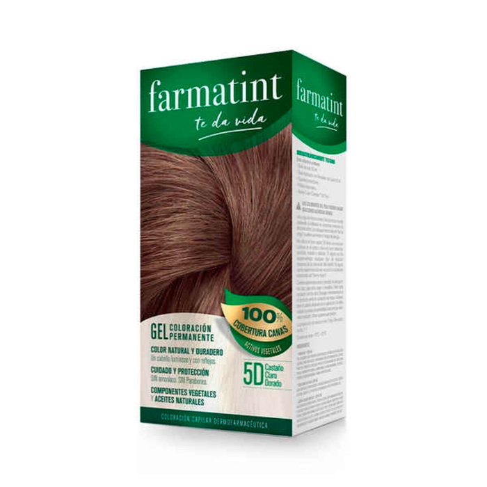Farmatint Gel coloration permanente 5d-brun clair doré