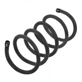 Breil TJ2717 Bracelet en acier inoxydable Noir 80 cm