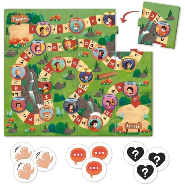 Liscianigiochi - Jeu des émotions, coffret éducatif LIFE SKILLS pour enfants dès 5 ans, développement intelligence émotionnelle, cartes illustrées Liscianigiochi - Jeu des émotions, coffret éducatif LIFE SKILLS pour enfants dès 5 ans, développement intelligence émotionnelle, cartes illustrées