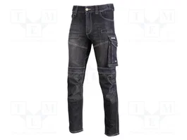 LAHTI PRO Pantalon de travail slim-fit noir XL