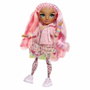 Rainbow High Sparkle & Shine - Rosetta - Poupée Rose avec jambes pailletées