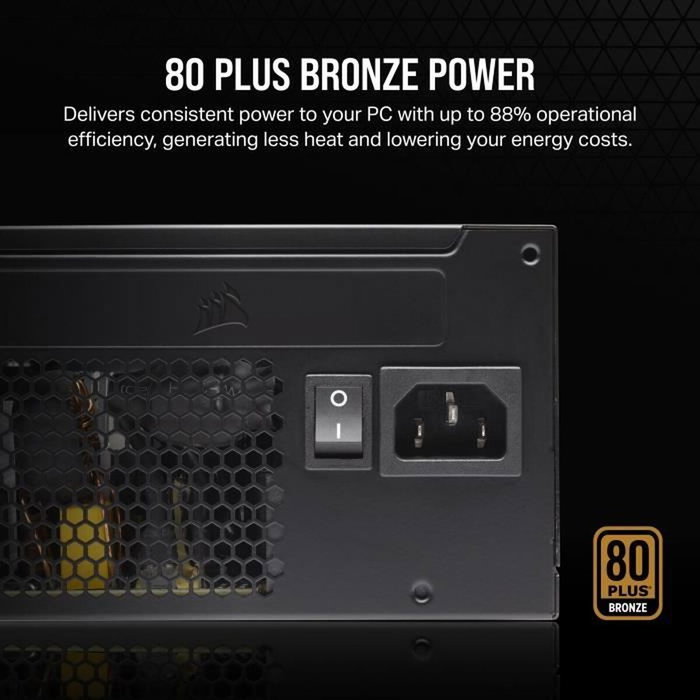 Corsair CX650 650W 80 PLUS Bronze ATX Corsair CX650 650W 80 PLUS Bronze ATX