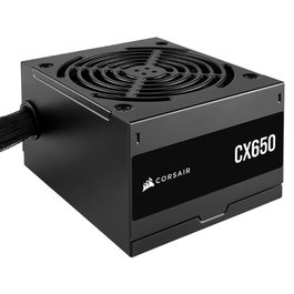 Corsair CX650 Alimentation ATX 650W 80 PLUS Bronze Ventilateur 120mm - Noir
