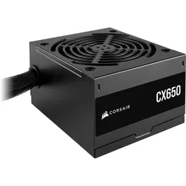 Corsair CX650 - Alimentation PC ATX 650W - Certifiée 80 PLUS Bronze - Refroidissement Silencieux - Pour Boîtiers Modernes