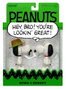 Super7 Peanuts ReAction pack 2 figurines Snoopy & Spike 10 cm