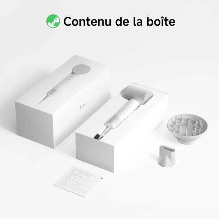 Laifen Neo Sèche-cheveux Compact et Silencieux