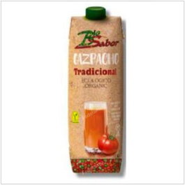 BIOSABOR Gazpacho traditionnel Bio Vegan 1lt