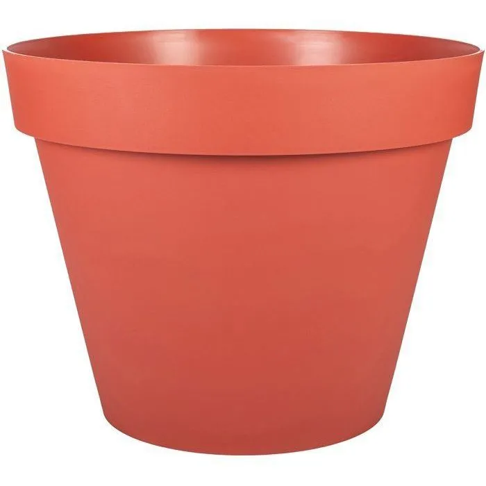 EDA - Pot de fleur Rond Toscane Ø 60 cm - 76 L - Orange Terre Battue - Intérieur/Extérieur EDA - Pot de fleur Rond Toscane Ø 60 cm - 76 L - Orange Terre Battue - Intérieur/Extérieur
